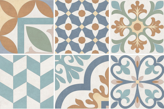 Керамогранит Design Mix 4 20х20 матовый  GP2020DMX55