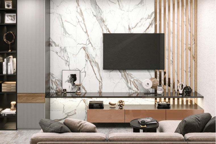 Керамогранит Calacatta Premium New Trend - 1