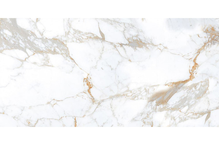 Керамогранит Marble Creamy Pie Satin белый 1200х600 от Buono - 6