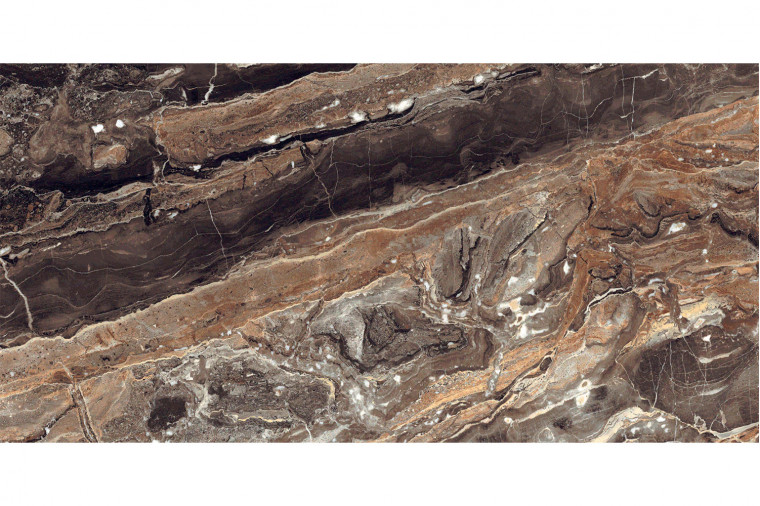 Керамогранит Jupiter Black 7930138702596 коричневый 60x120 от Eurotile - 3