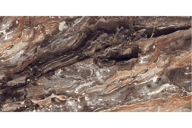 Керамогранит Jupiter Black 7930138702596 коричневый 60x120 от Eurotile - 5