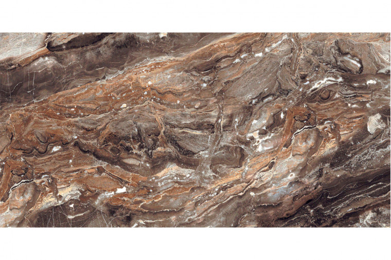 Керамогранит Jupiter Black 7930138702596 коричневый 60x120 от Eurotile - 6