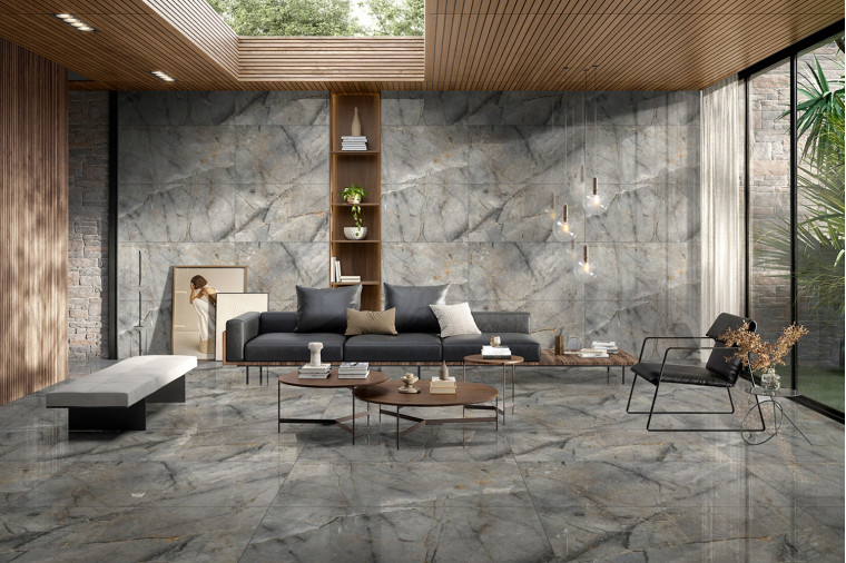 Керамогранит River Grey Eurotile - 1