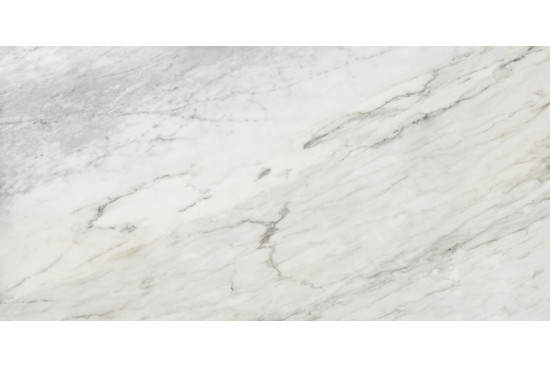 Керамогранит Ellora ashy мрамор бело-серый 120х60 Gresse