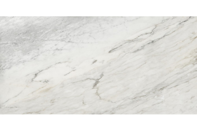 Керамогранит Ellora ashy мрамор бело-серый 120х60 Gresse