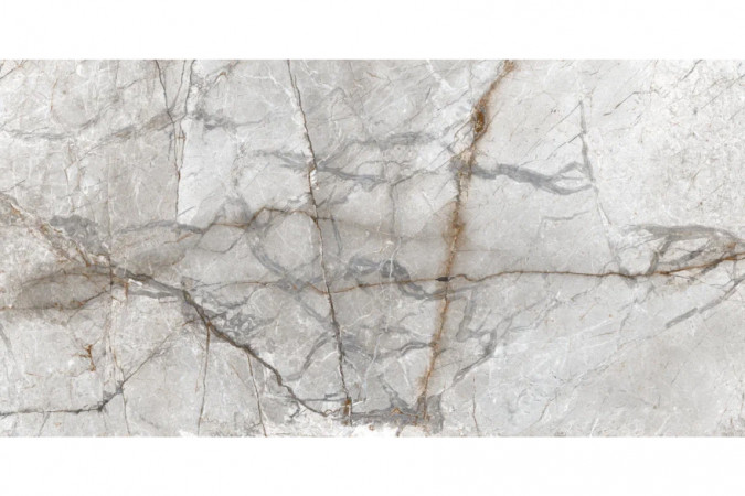 Керамогранит Petra Greystone GRS02-15MD серебристо бежевый  120х60 Gresse - 1