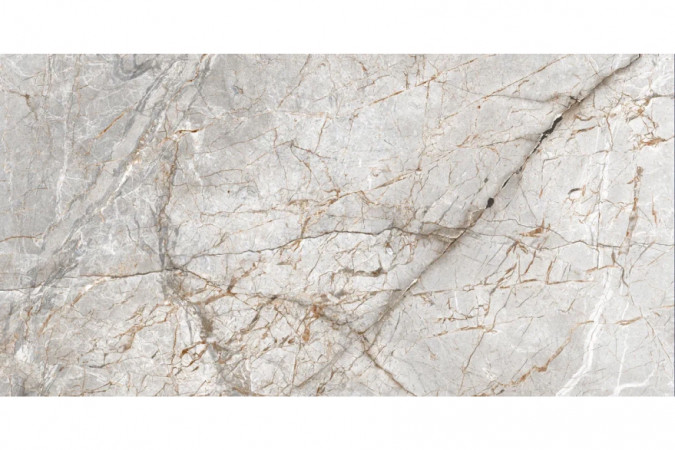 Керамогранит Petra Greystone GRS02-15MD серебристо бежевый  120х60 Gresse - 12