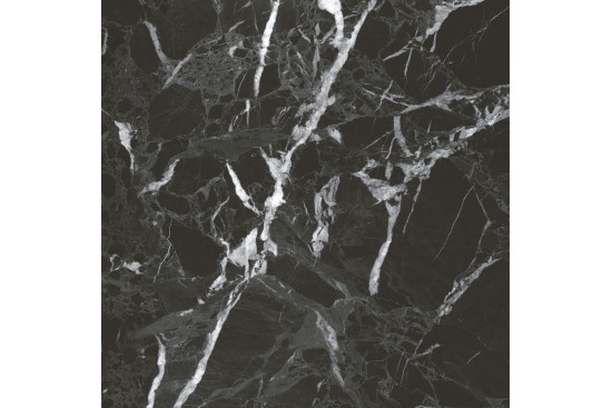 Керамогранит Simbel pitch мрамор черно-серый 60х60 Gresse