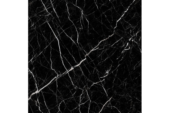Керамогранит Simbel portoro черный мрамор с белыми прожилками 60х60 Gresse
