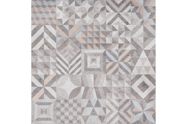 Керамогранит Македония 6246-0057 геометрия светло-серая 45x45 от LB Ceramics - 1