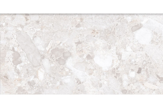 Керамогранит Terrazzo White Creative 4D серый 1200х600 от NT Ceramic