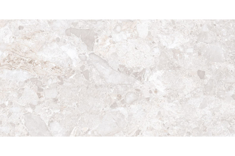 Керамогранит Terrazzo White Creative 4D серый 1200х600 от NT Ceramic - 2
