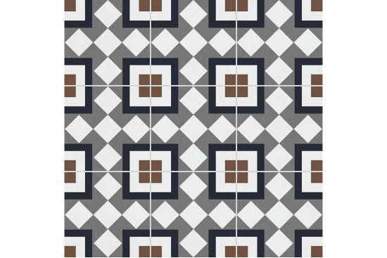 Pre-Cut Bristol Red 60x60 