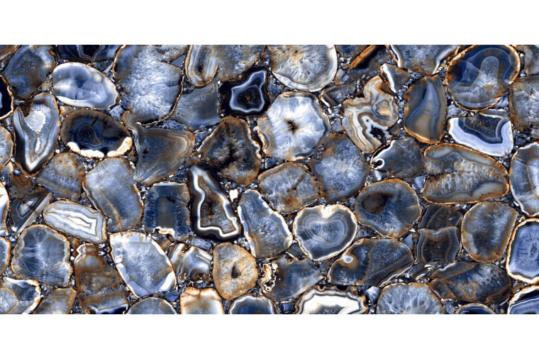 Керамогранит Palacio Rock Azul High Gloss 120x60 от Staro - 1